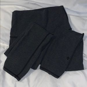 High-Waisted Lululemon Cropped Leggings